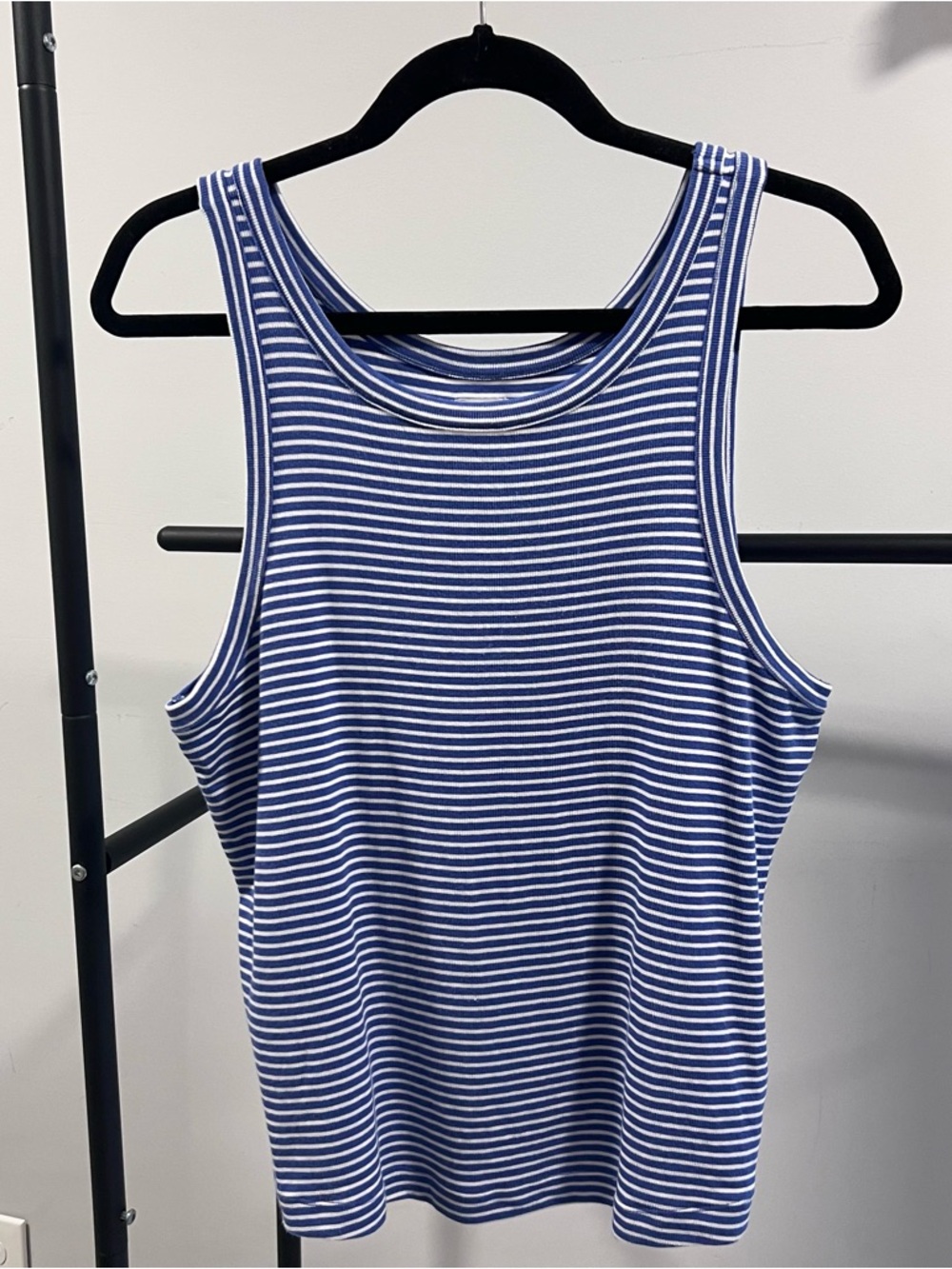 NIC+ZOE Blue & White Striped Tank Top